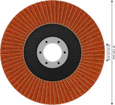 Lamelový kotouč Bosch EXPERT X782 125 mm G60, zkosený.